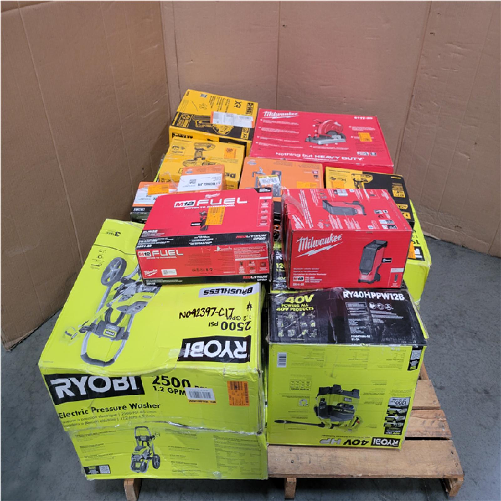 CALIFORNIA AS-IS TOOL PALLET