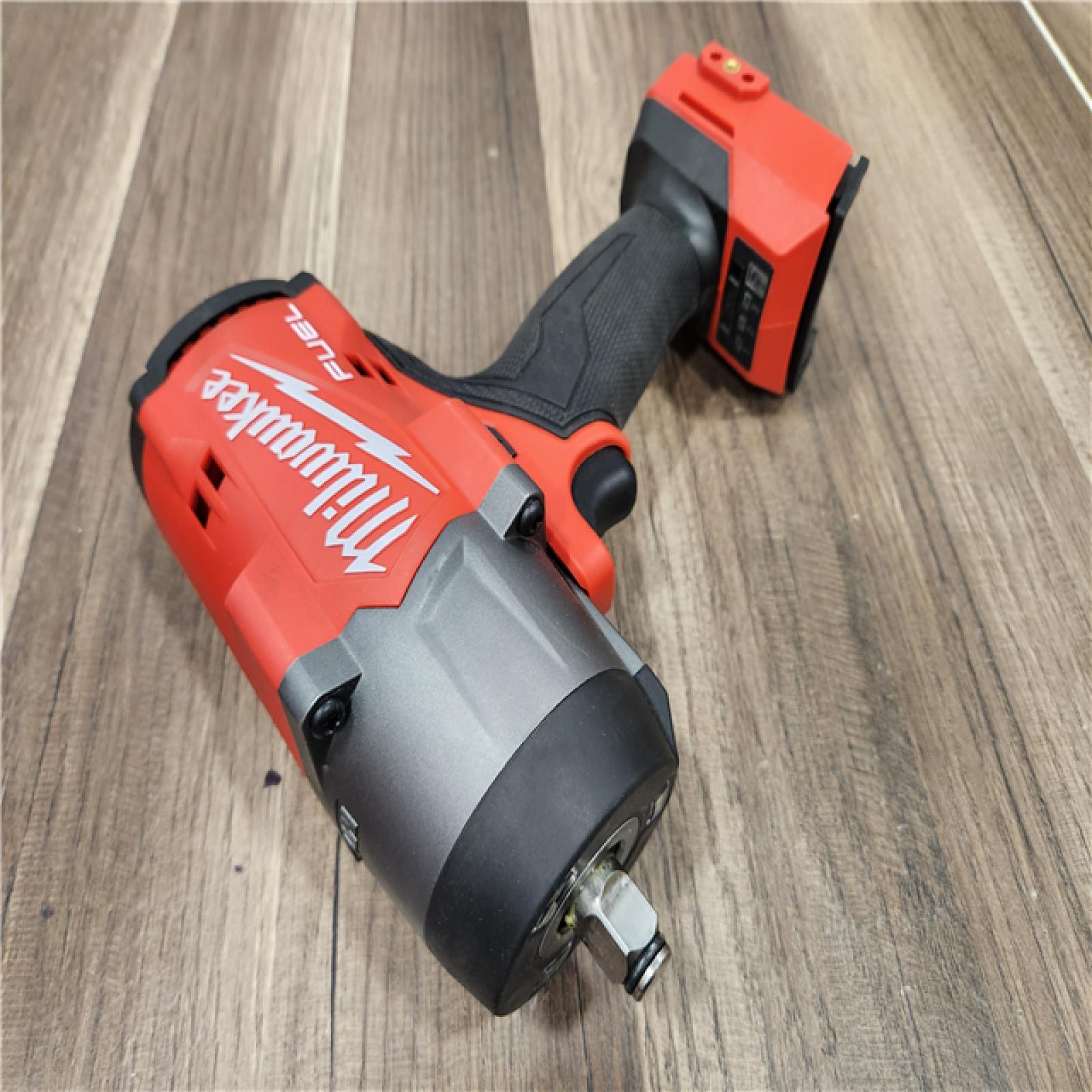 AS-IS Milwaukee M18 FUEL 18V Lithium-Ion Brushless Cordless 1/2 in. Impact Wrench with Friction Ring