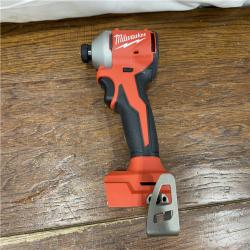 AS-IS Milwaukee M18 Compact Brushless 1/4  Hex Impact Driver Kit