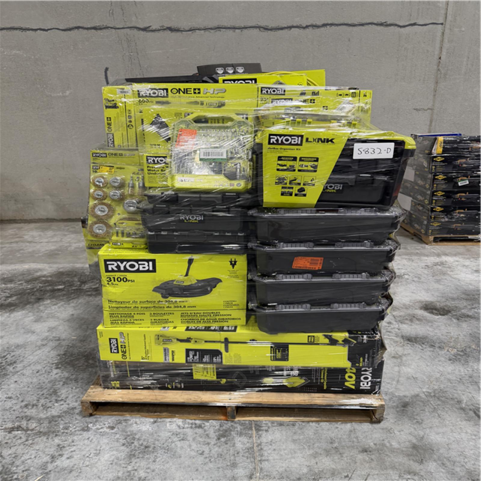 Atlanta Location As-Is Tools Partial Truckload (6 pallets) 5832-D