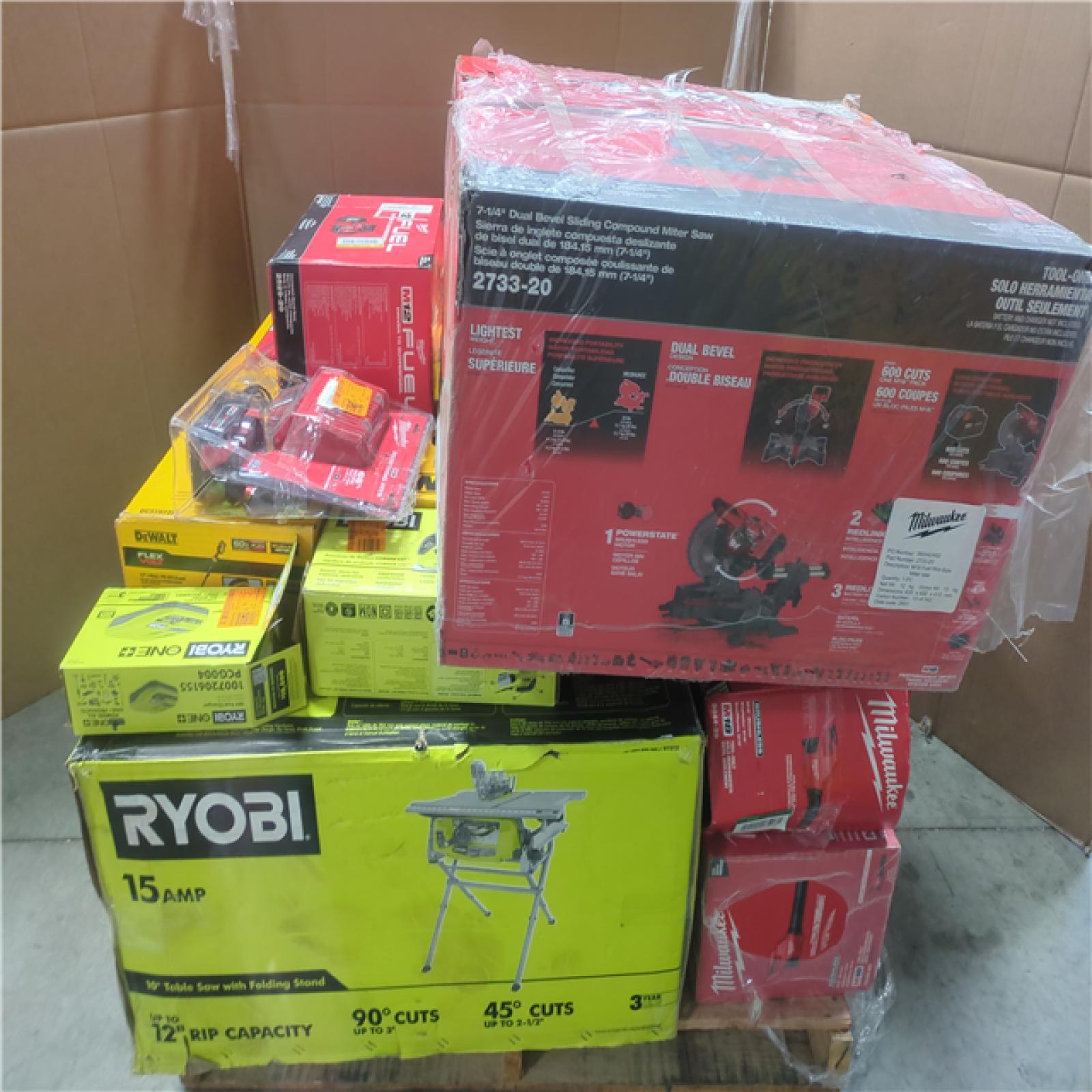 CALIFORNIA AS-IS TOOL PALLET