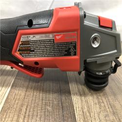 AS-IS Milwaukee FUEL 18V Lithium-Ion Brushless Cordless 4-1/2 in./5 in. Grinder w/Paddle Switch (Tool-Only)