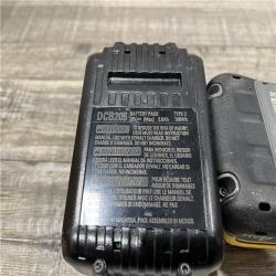 AS-IS DEWALT 20V MAX Lithium-Ion Starter Kit with 4.0 Ah and 5.0 Ah Batteries and Charger