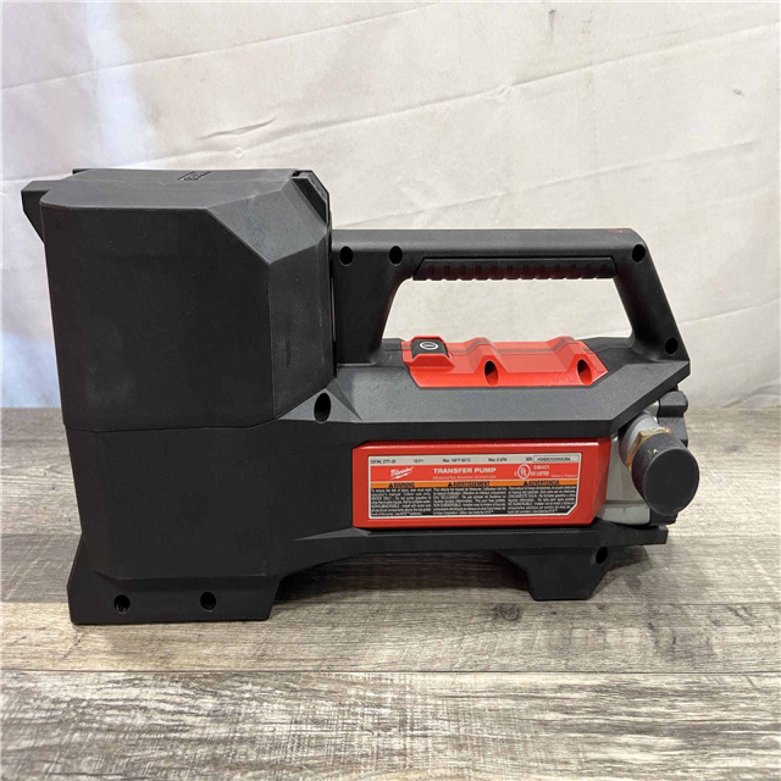 AS-IS Milwaukee 18-Volt 1/4 HP Lithium-Ion Cordless Transfer Pump (Tool Only)