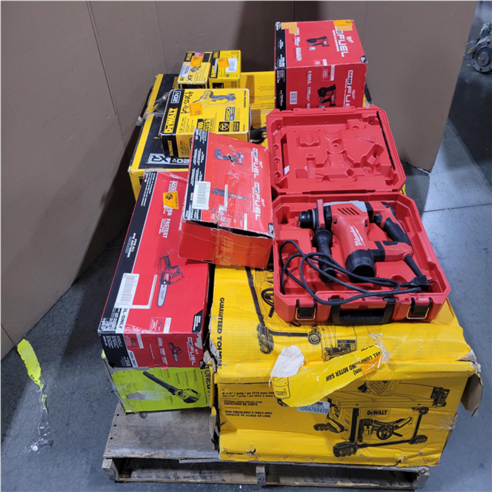 CALIFORNIA AS-IS TOOL PALLET
