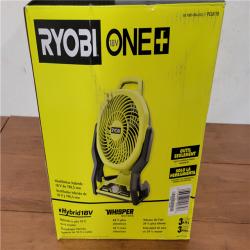 California NEW Ryobi One+ 18V Hybrid 7.5 Fan (Tool Only)