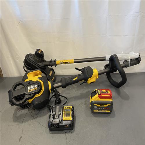 AS-IS -  DeWalt FLEXVOLT 60V MAX 15 in. Brushless Cordless Battery Powered String Trimmer Kit