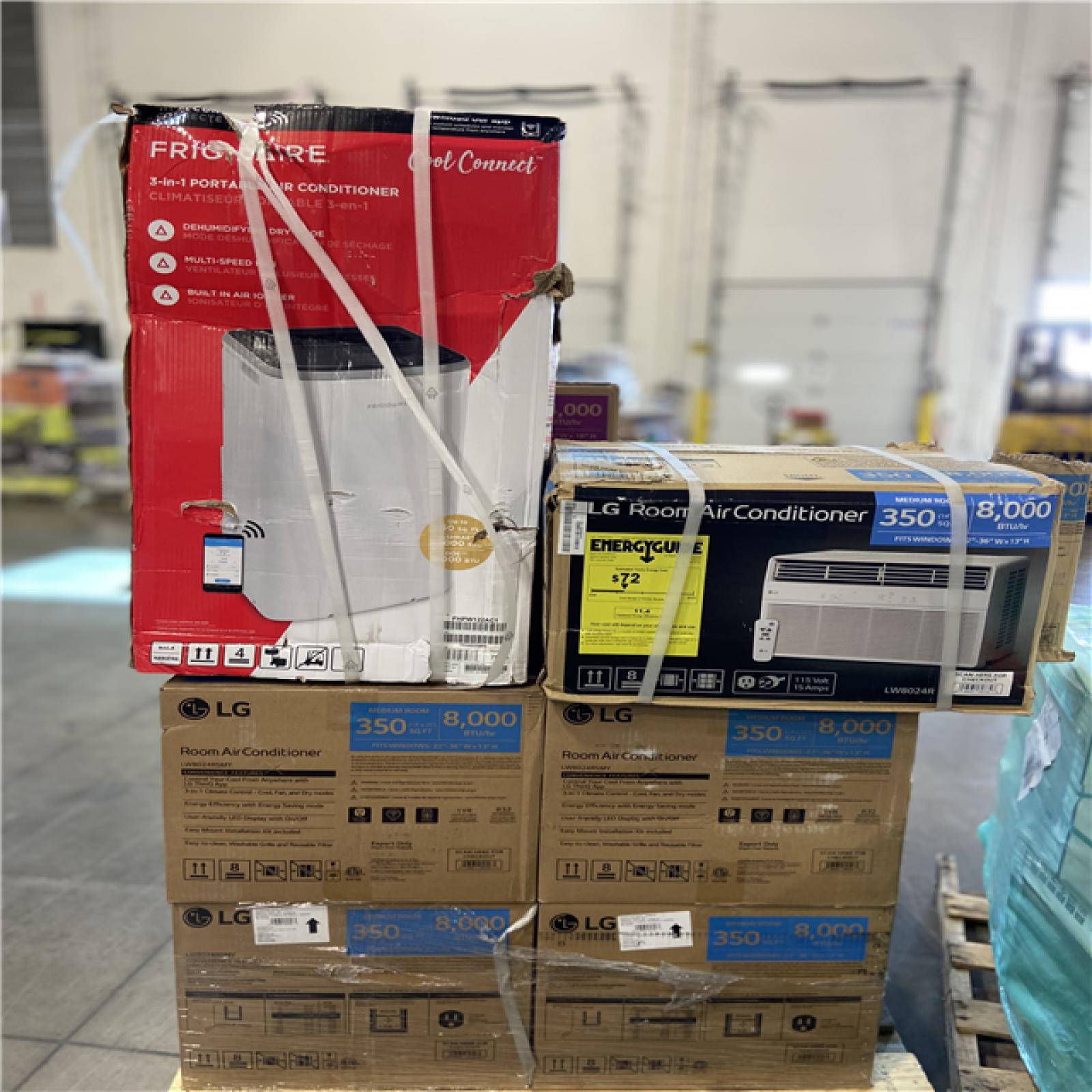 DALLAS LOCATION - AC UNITS PALLET - (11 UNITS)