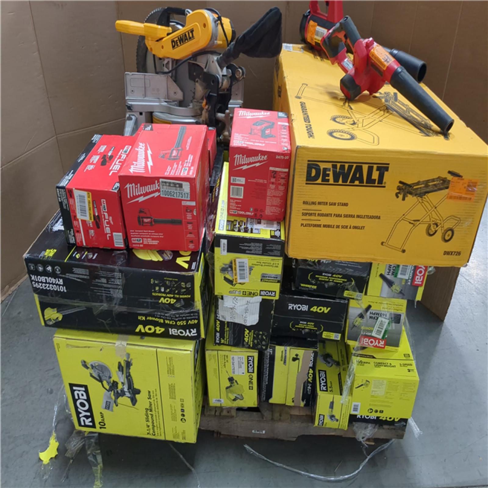 CALIFORNIA AS-IS TOOL PALLET