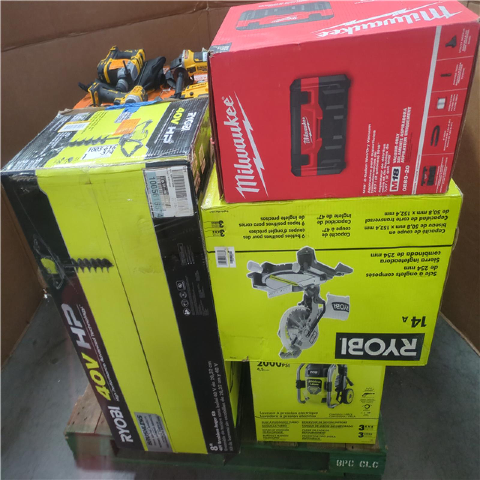 CALIFORNIA AS-IS TOOL PALLET