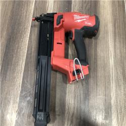 AS-IS Milwaukee FUEL 18-Volt Lithium-Ion Brushless Cordless Gen II 18-Gauge Brad Nailer (Tool-Only)