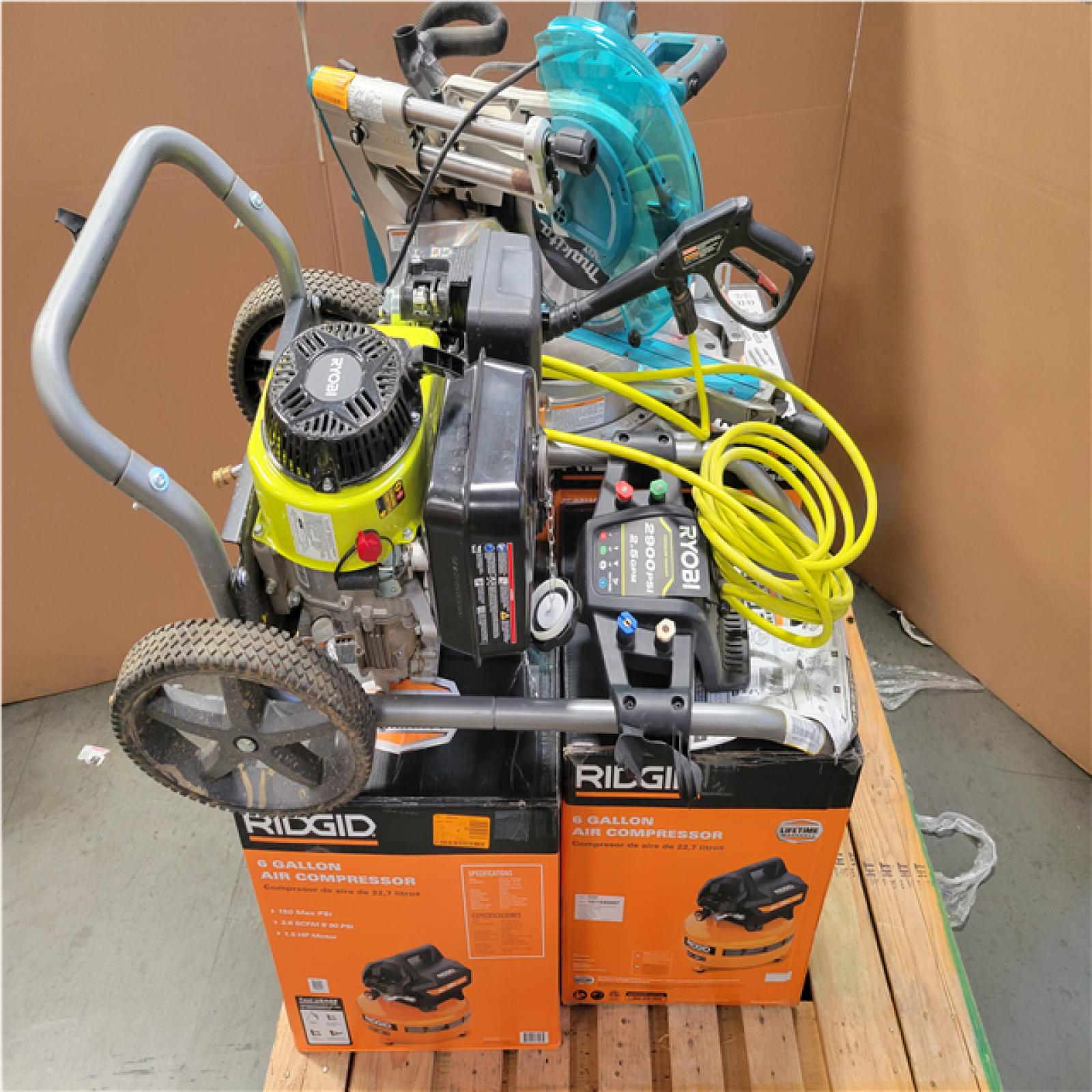 CALIFORNIA AS-IS OUTDOOR POWER EQUIPMENT