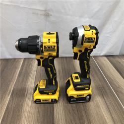 AS-IS DEWALT ATOMIC 20V MAX Lithium-Ion Cordless 2-Tool Combo Kit