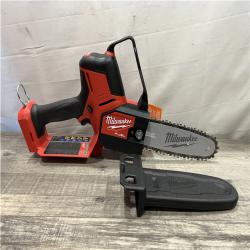 AS-IS Milwaukee FUEL 18V Lithium-Ion Brushless Cordless 8 in. HATCHET Pruning Saw (Tool-Only)