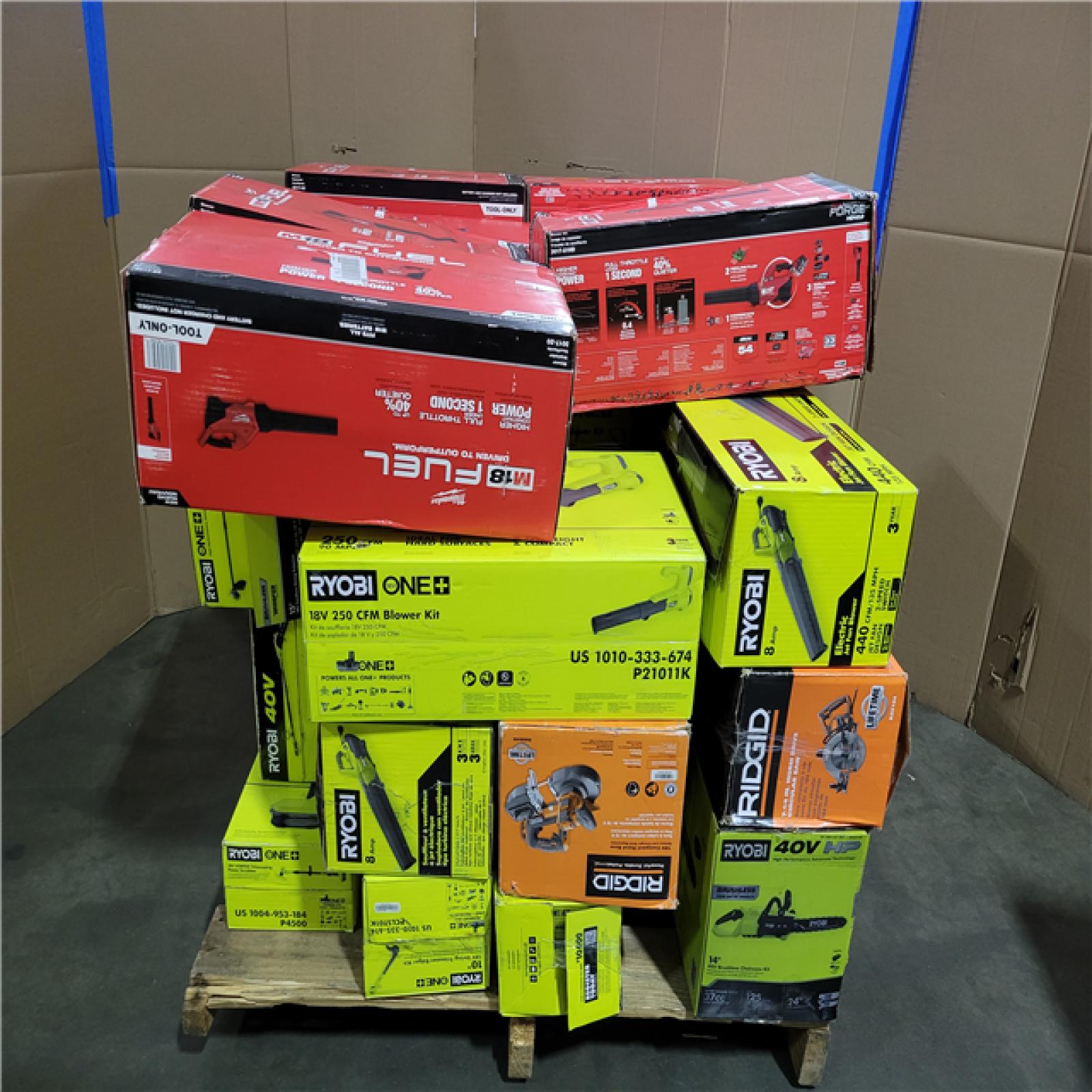 CALIFORNIA AS-IS TOOL PALLET