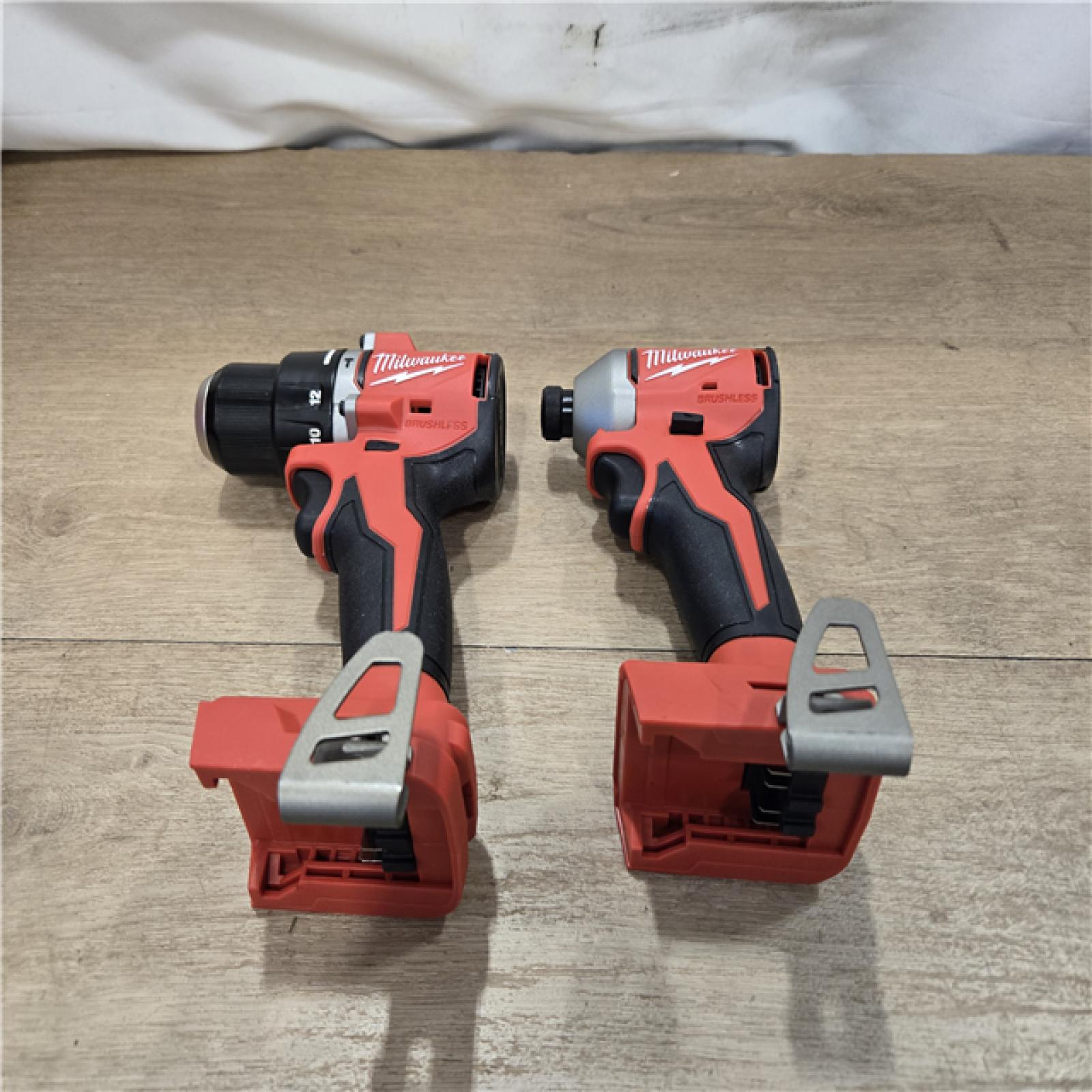 AS-IS Milwaukee 18V Cordless Compact Hammer Drill/Impact Combo Kit