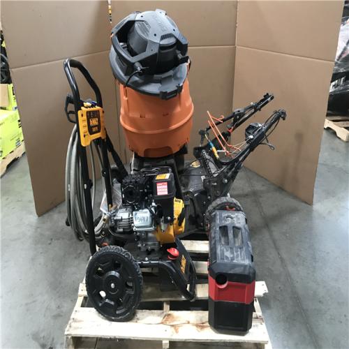 CALIFORNIA AS-IS OUTDOOR POWER EQUIPMENT