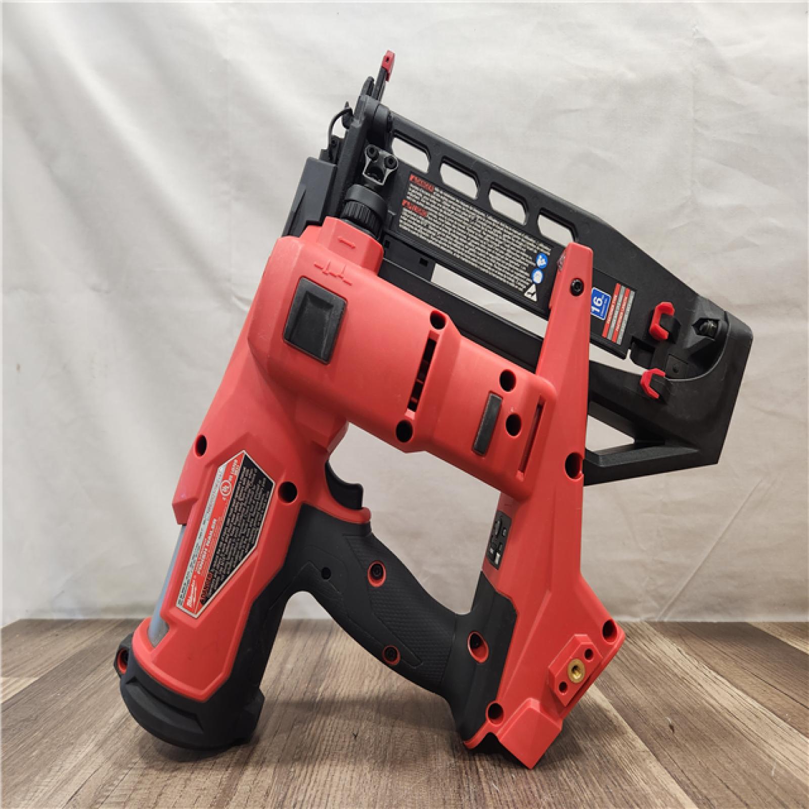 AS-IS- MILWAUKEE 16 GAUGE STRAIGHT FINISH NAILER (TOOL ONLY)