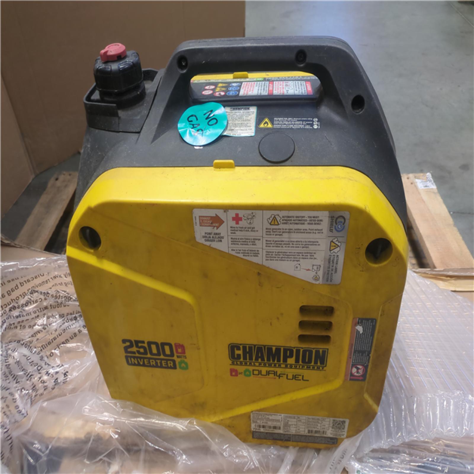 CALIFORNIA AS-IS CHAMPION PORTABLE POWER GENERATOR