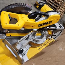 As-Is - DEWALT 12-in Dual Bevel Sliding Compound Miter Saw