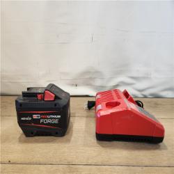 AS-IS- Milwaukee 18-Volt Lithium-Ion REDLITHIUM FORGE Starter Kit with 12.0Ah Battery and Charger
