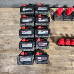 HOUSTON LOCATION - AS-IS MILWAUKEE BATTERY PACK QTY - 20