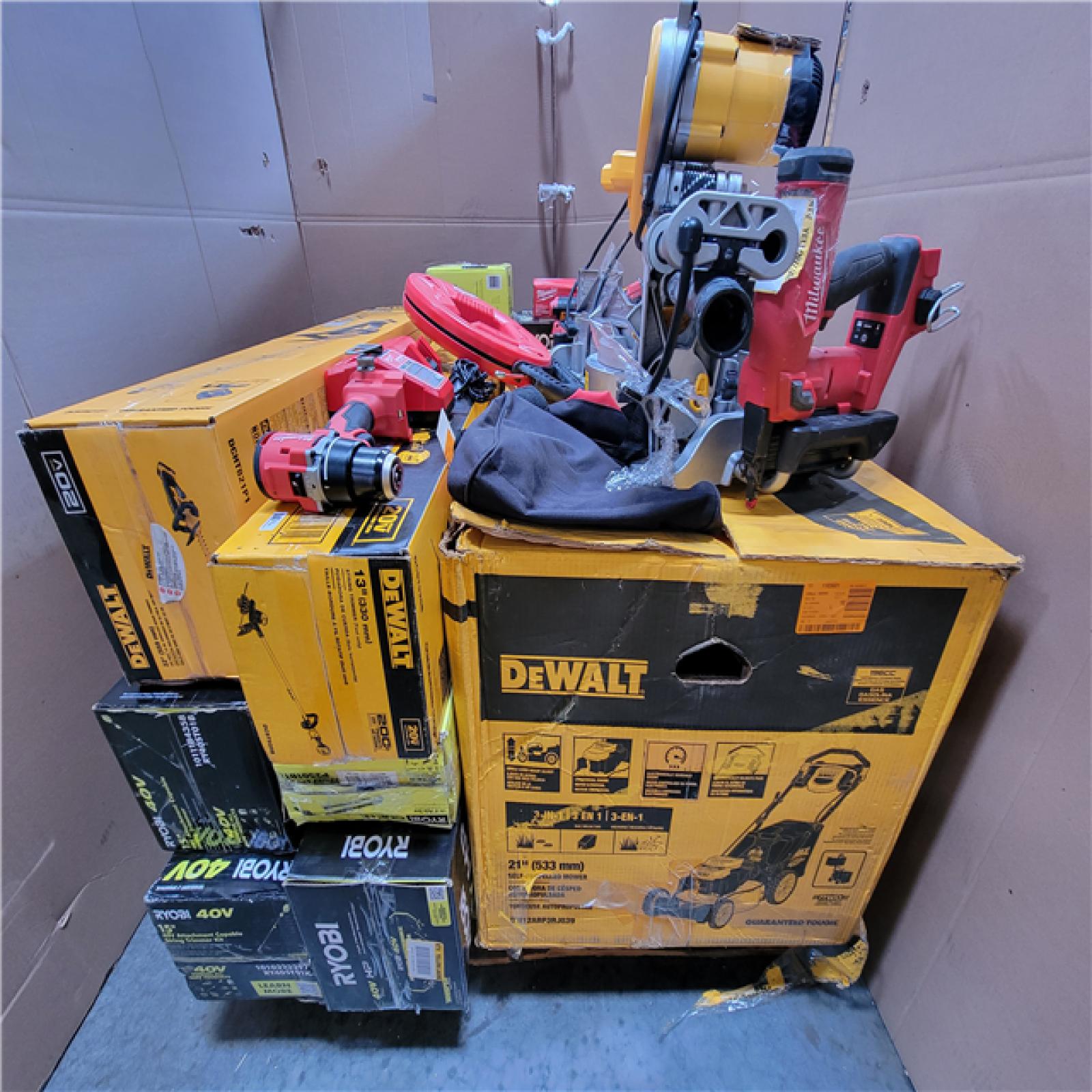 CALIFORNIA AS-IS TOOL PALLET