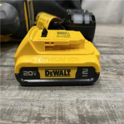 AS-IS DEWALT 20V MAX XR Lithium-Ion Cordless 2-1/2 in. 15-Gauge Finish Nailer Kit