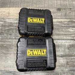 AS-IS DEWALT 20V MAX Compact Lithium-Ion 3.0Ah Battery Pack (2 Pack)