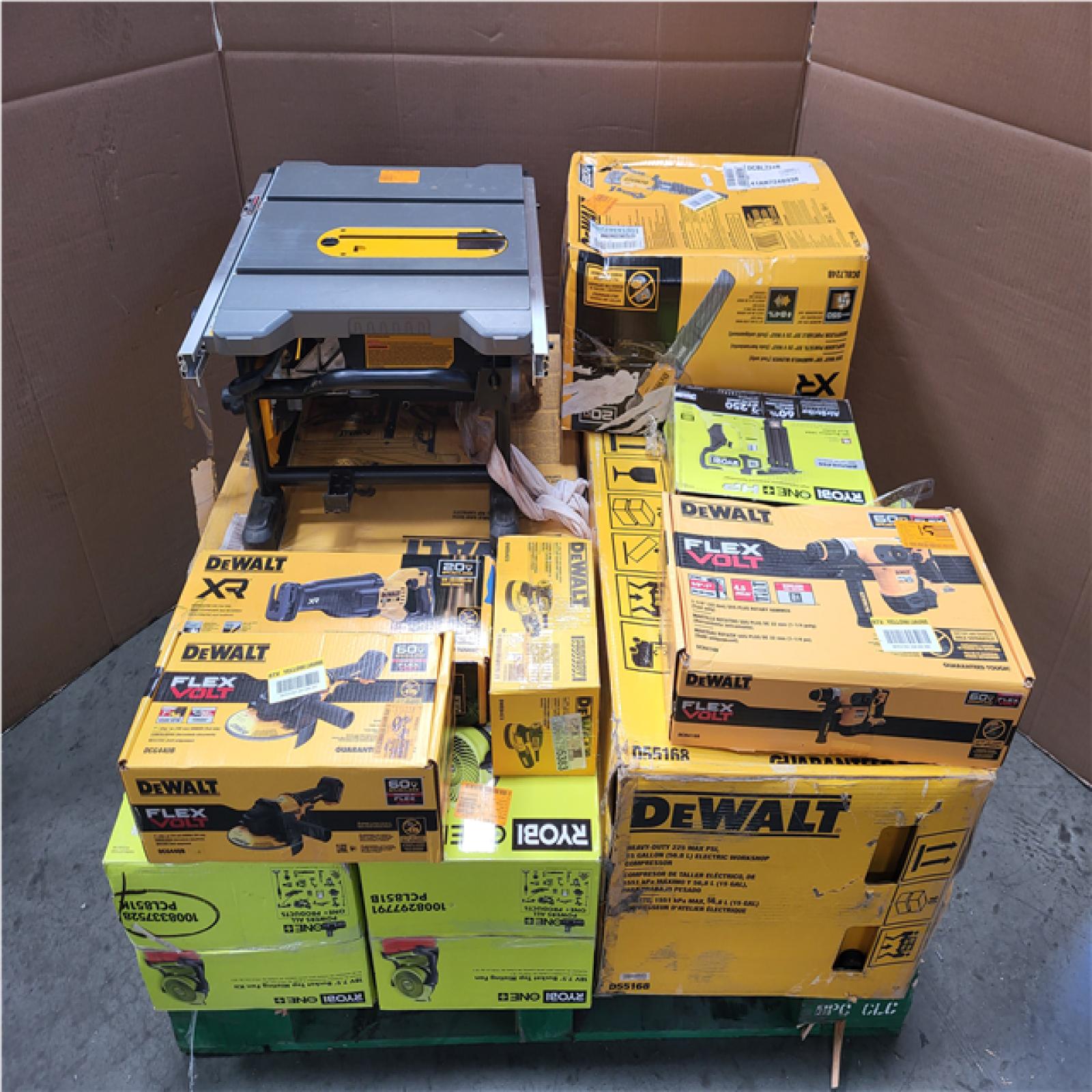 CALIFORNIA AS-IS TOOL PALLET