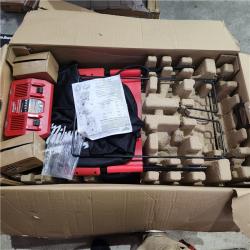 HOUSTON Location-AS-IS-Milwaukee M18 FUEL Brushless Cordless 21 in. Walk Behind Dual Battery Self-Propelled Mower W/(2) 12.0Ah Battery and Rapid Charger APPEARS IN NEW Condition
