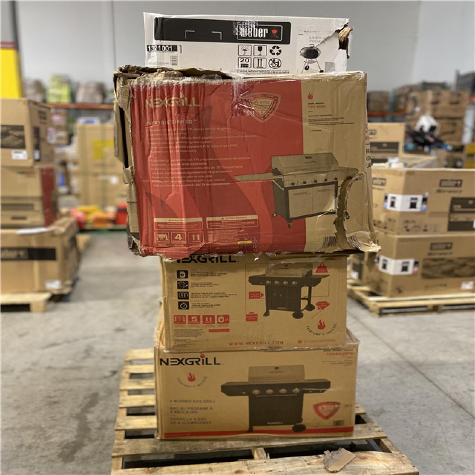 DALLAS LOCATION - MIXED GRILL PALLET - (4 UNITS)