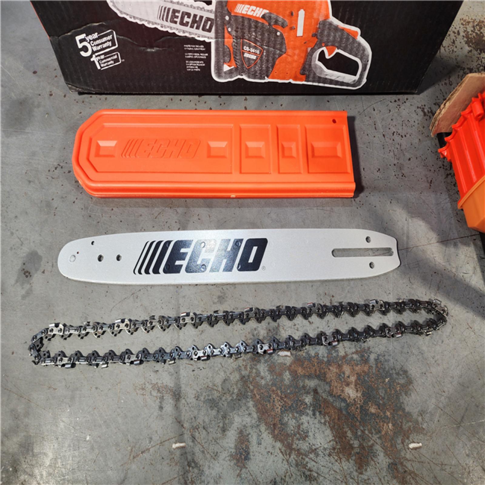 HOUSTON LOCATION - AS-IS ECHO 14 in. 34.4 Cc Gas 2-Stroke Rear Handle Chainsaw with Automatic Chain Oiler