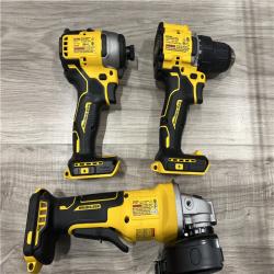 AS-IS DEWALT 20V Lithium-Ion Cordless 6-Tool Combo Kit with Rolling Toolbox