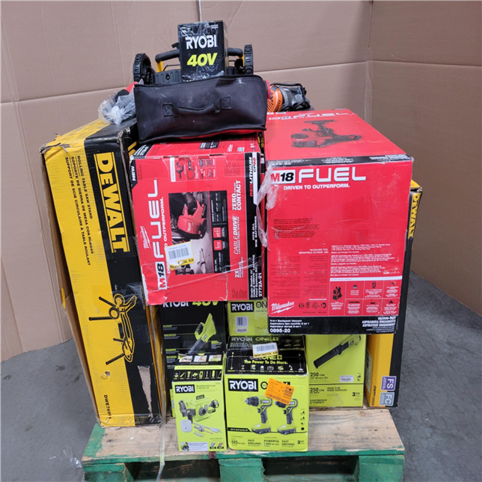 CALIFORNIA AS-IS TOOL PALLET