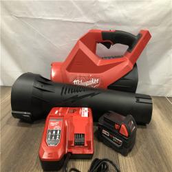 AS-IS Milwaukee FUEL 120 MPH 500 CFM 18V Brushless Cordless Battery Powered Leaf Blower Kit