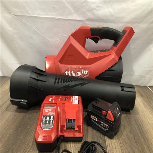 AS-IS Milwaukee FUEL 120 MPH 500 CFM 18V Brushless Cordless Battery Powered Leaf Blower Kit