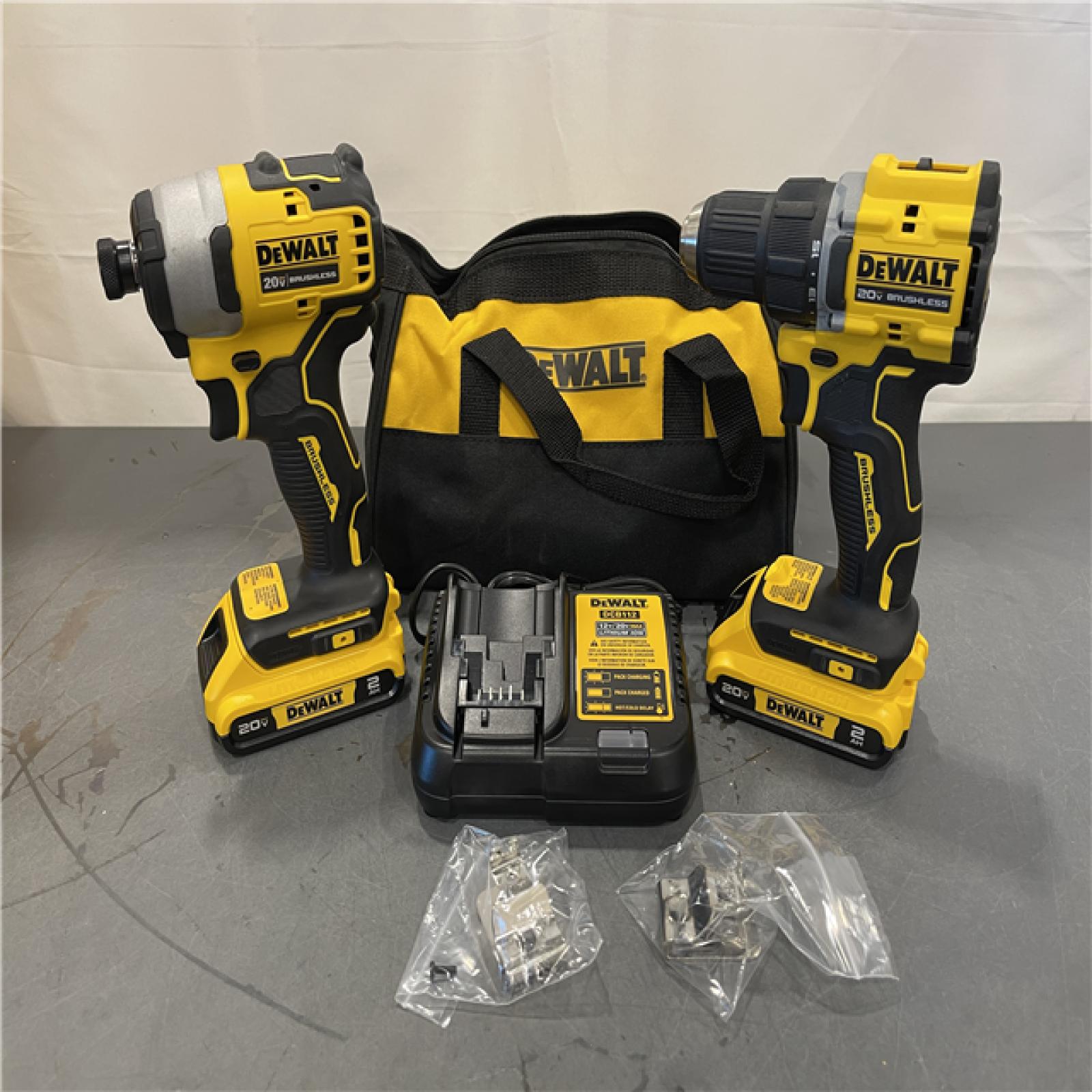 AS-IS - Dewalt ATOMIC 20-Volt MAX Lithium-Ion Cordless Combo Kit