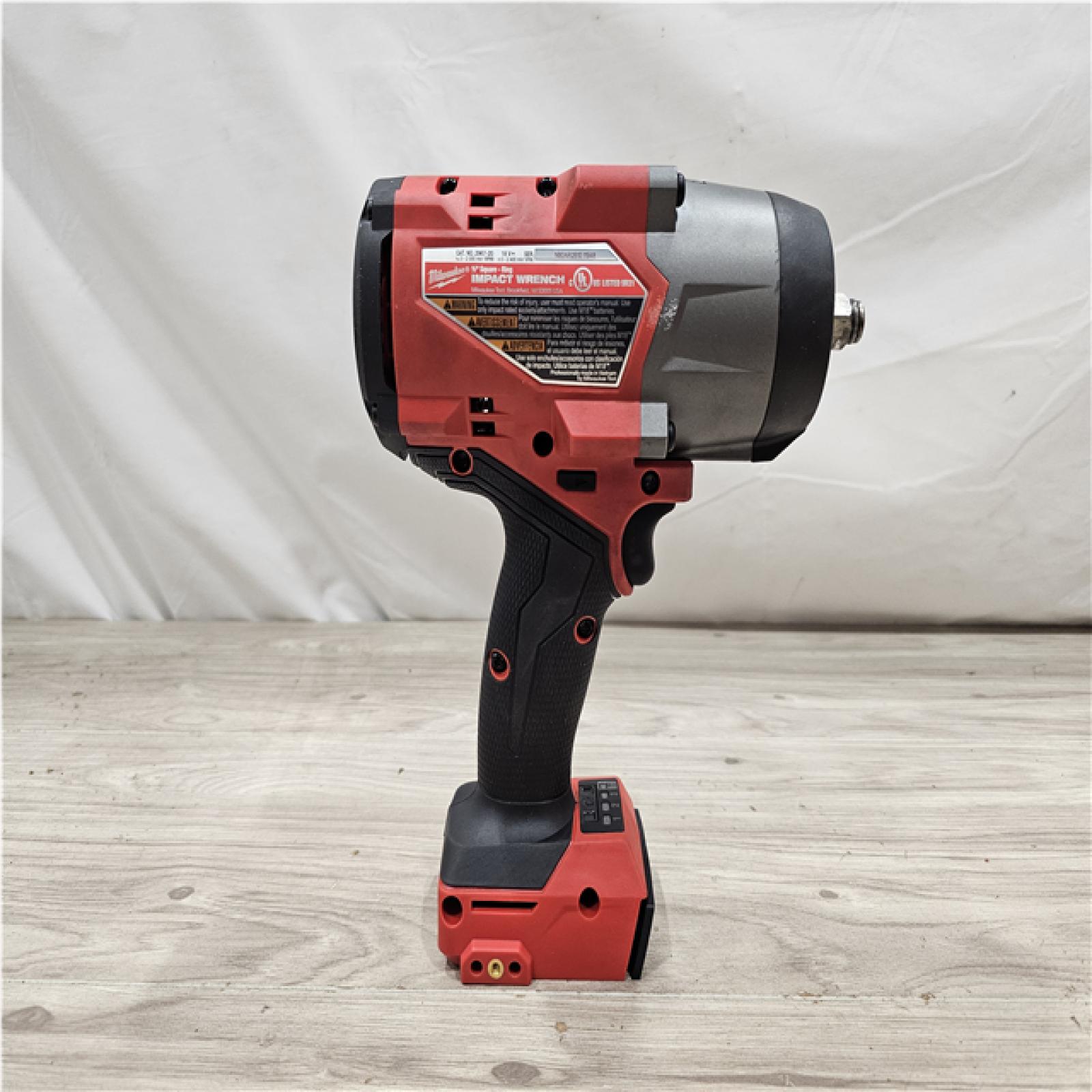 AS-IS Milwaukee FUEL 18V Lithium-Ion Brushless Cordless 1/2 in. Impact Wrench with Friction Ring (Tool-Only)