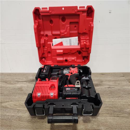 Phoenix Location NEW Milwaukee M18 FUEL 18V Lithium-Ion Brushless Cordless 1/2 in. Hammer Drill Driver Kit with Two 5.0 Ah Batteries and Hard Case