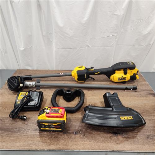 AS-IS DEWALT FLEXVOLT 60V MAX 17 in. Cordless Battery Powered Attachment Capable Trimmer Kit
