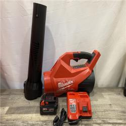 AS-IS Milwaukee M18 FUEL 120 MPH 500 CFM 18V Brushless Cordless Battery Powered Leaf Blower Kit