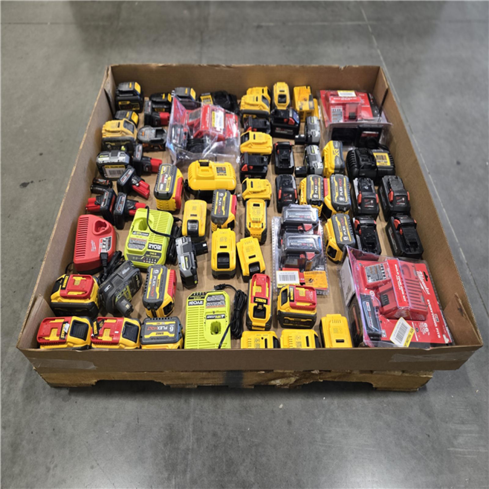 DALLAS LOCATION- AS-IS BATTERY PALLET