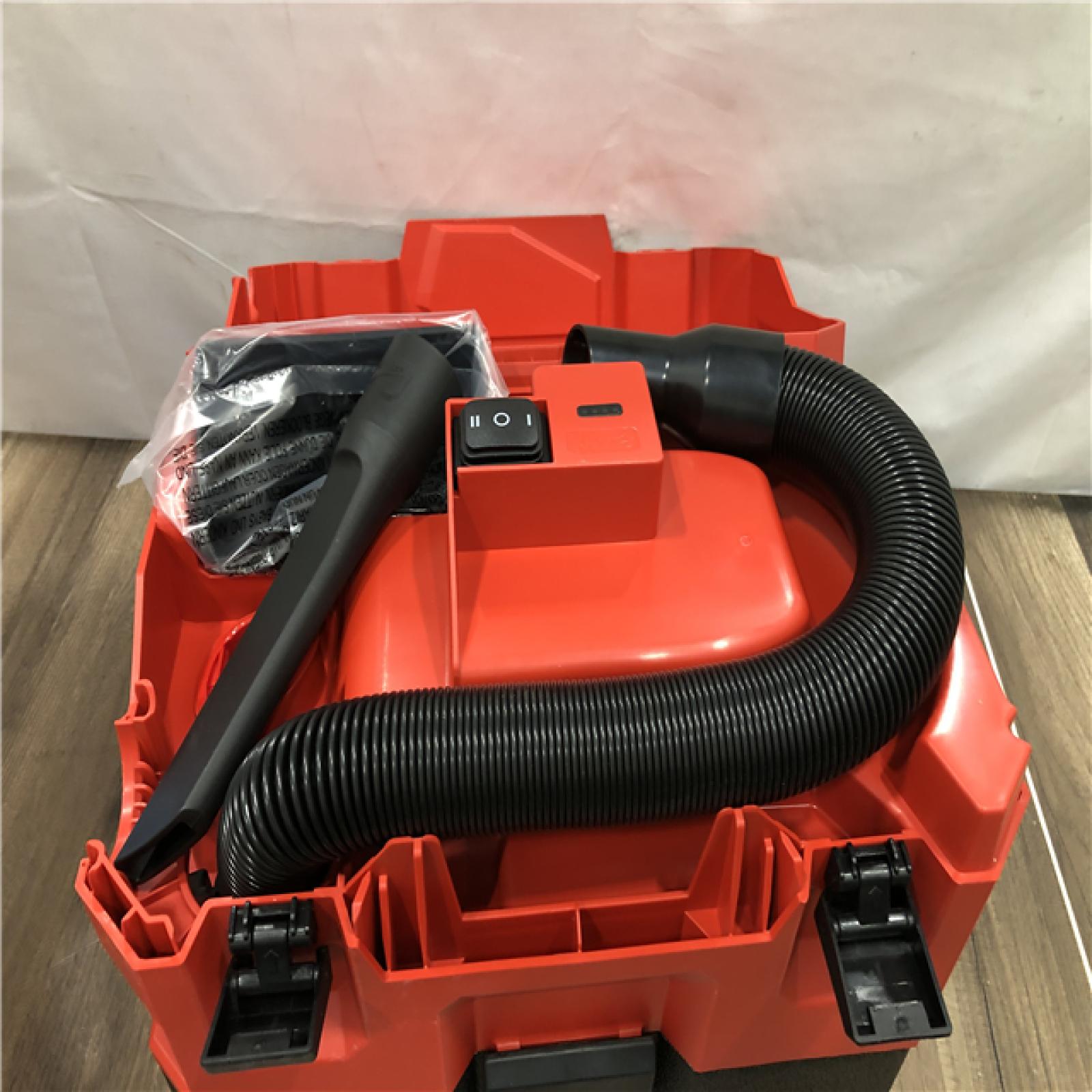 AS-IS Milwaukee FUEL 12-Volt Lithium-Ion Cordless 1.6 Gal. Wet/Dry Vacuum (Vacuum-Only)