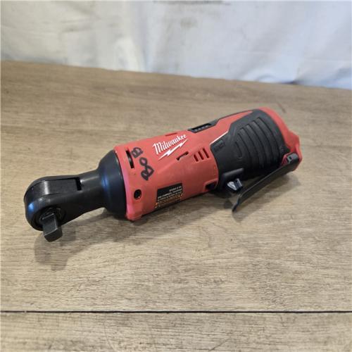 AS-IS Milwaukee 12V Lithium-Ion Cordless 3/8 in. Ratchet (Tool-Only)