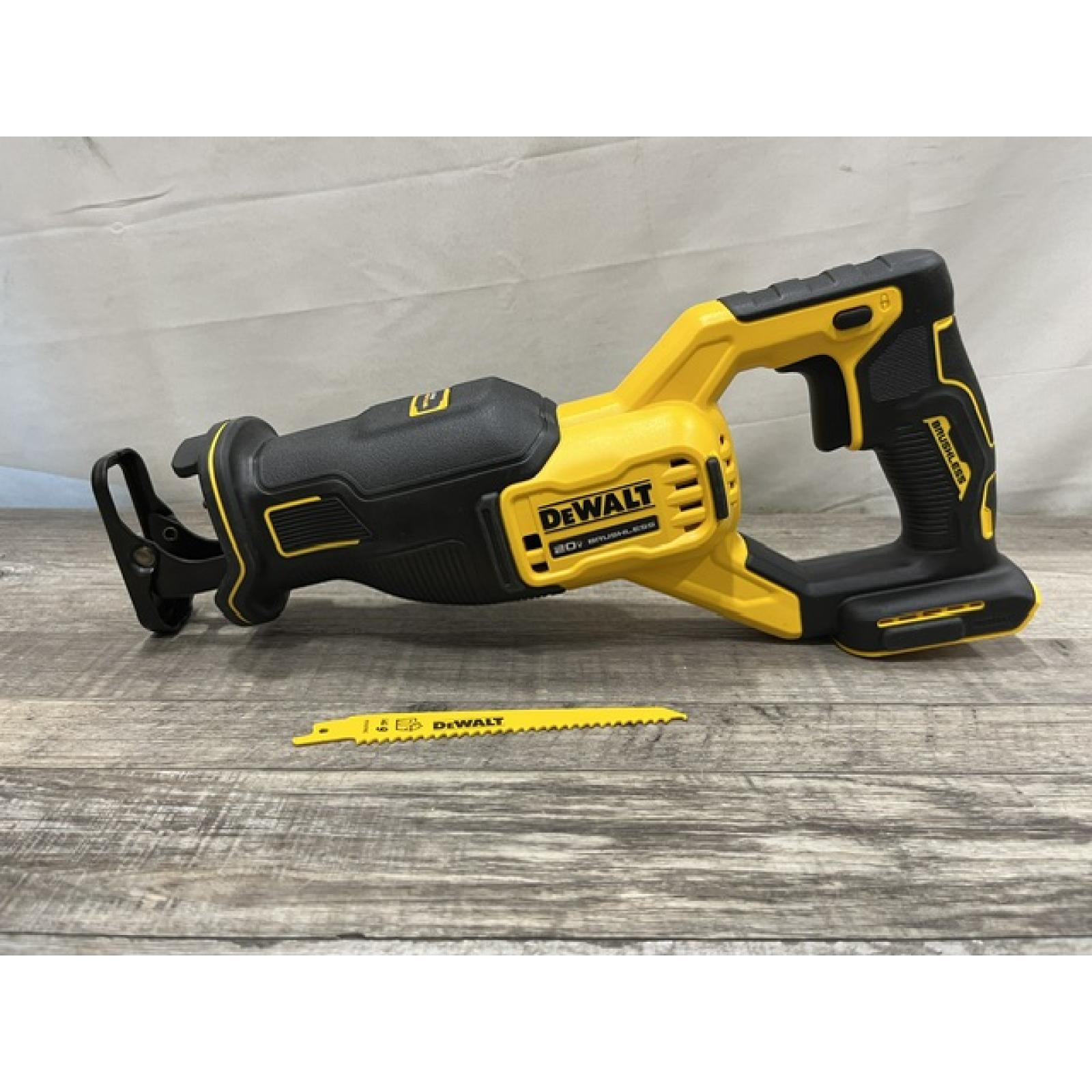 AS-IS DEWALT 20V MAX Cordless Brushless Reciprocating Saw (Tool Only)