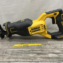 AS-IS DEWALT 20V MAX Cordless Brushless Reciprocating Saw (Tool Only)