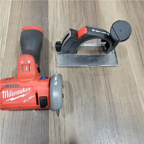 AS-IS Milwaukee  M12 FUEL 12V Lithium-Ion Brushless Cordless 3 in. Cut Off Saw (Tool-Only)