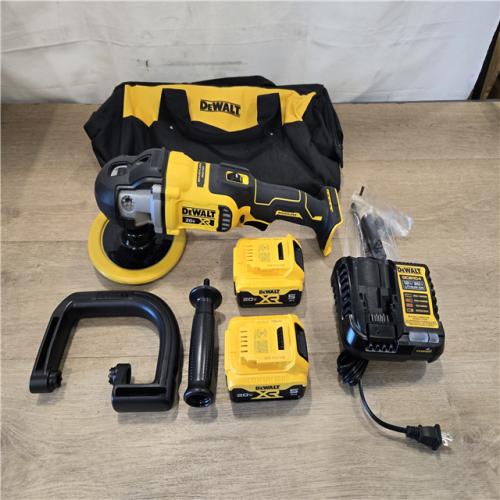 AS-IS DeWalt 20V MAX XR Cordless 7 in. Variable Speed Rotary Polisher Kit