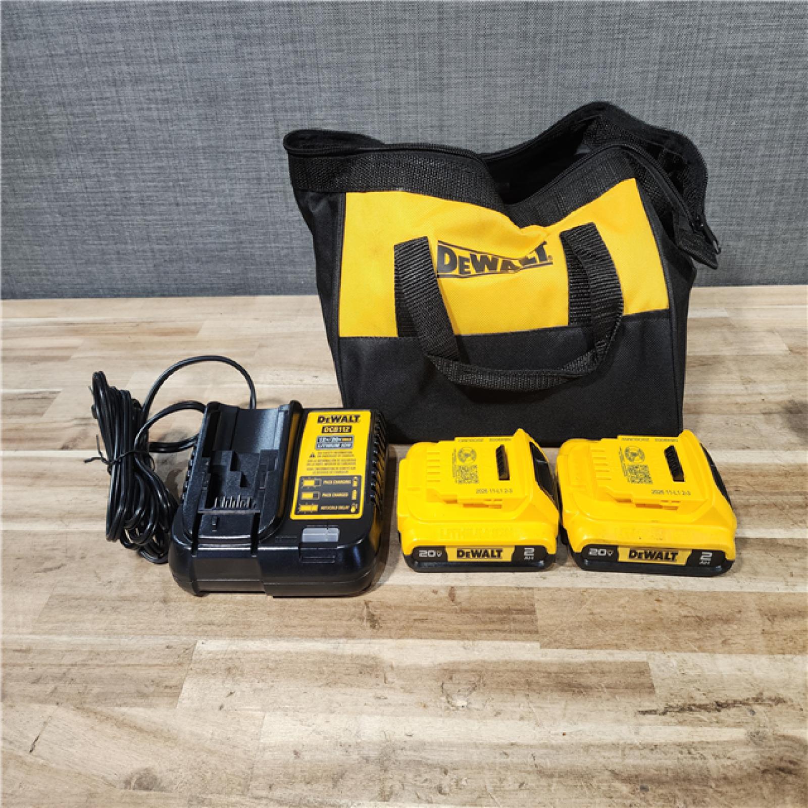 HOUSTON LOCATION - AS-IS DEWALT ATOMIC 20-Volt MAX Lithium-Ion Cordless Combo Kit